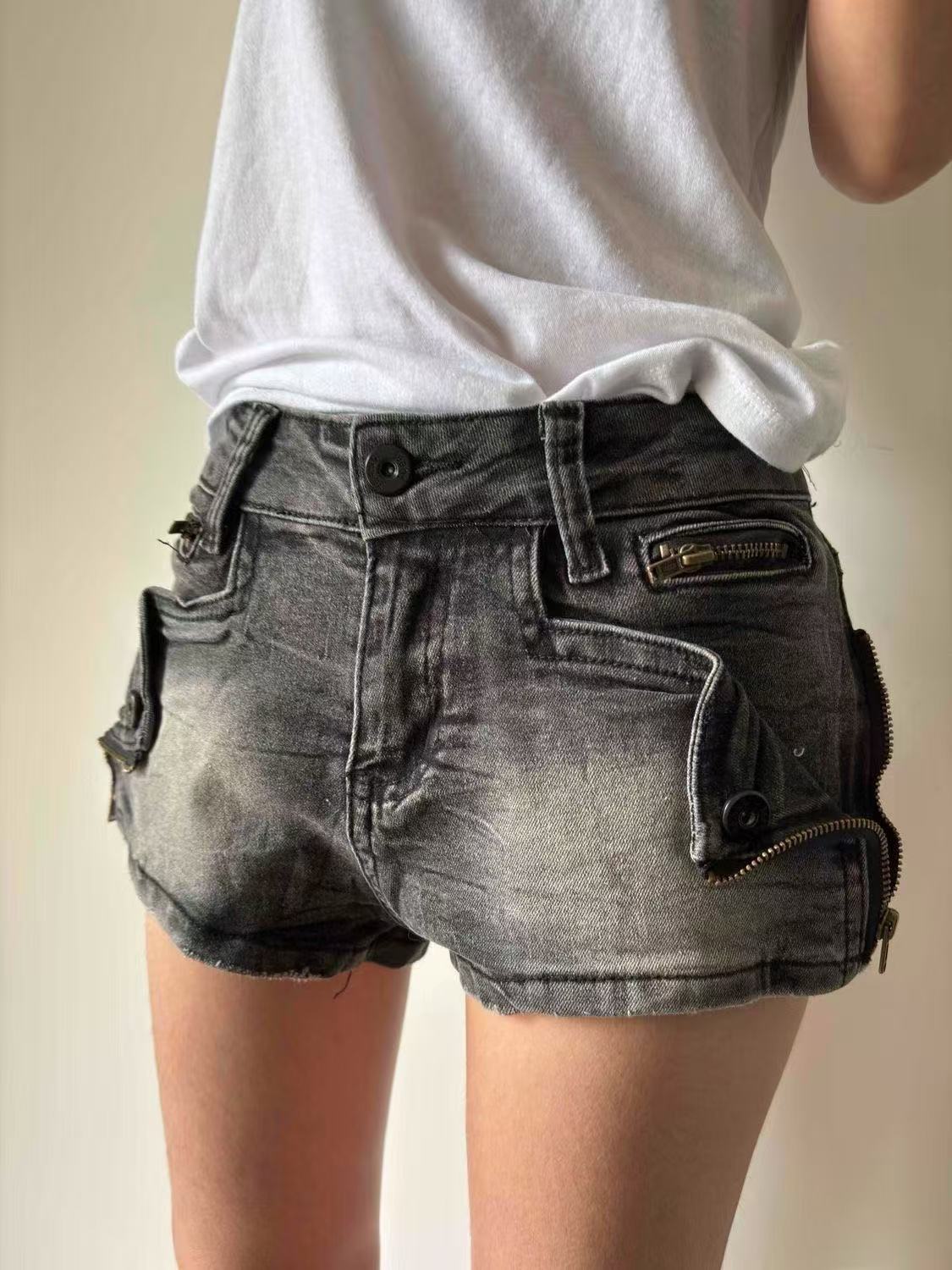 Summer Women's American Retro  – Street Fashion Denim recenzja i cena