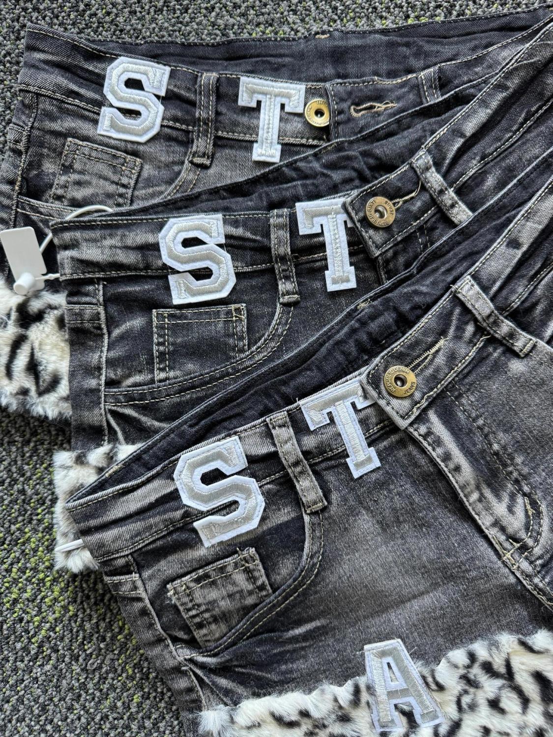 Y2k Embroidered Patch Denim Sh – Street Fashion Denim recenzja i cena