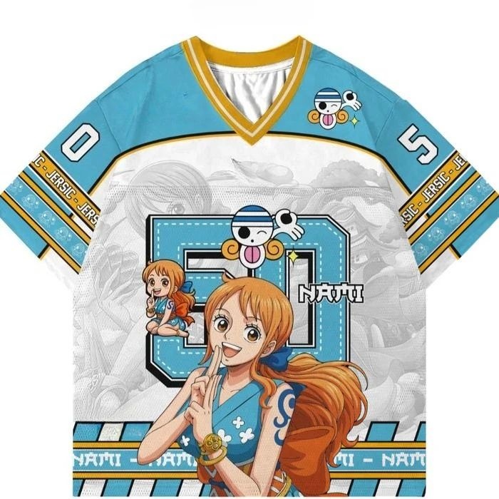 Jersey Straw Hat Pirates Anime – Street Fashion Of Japan recenzja i cena