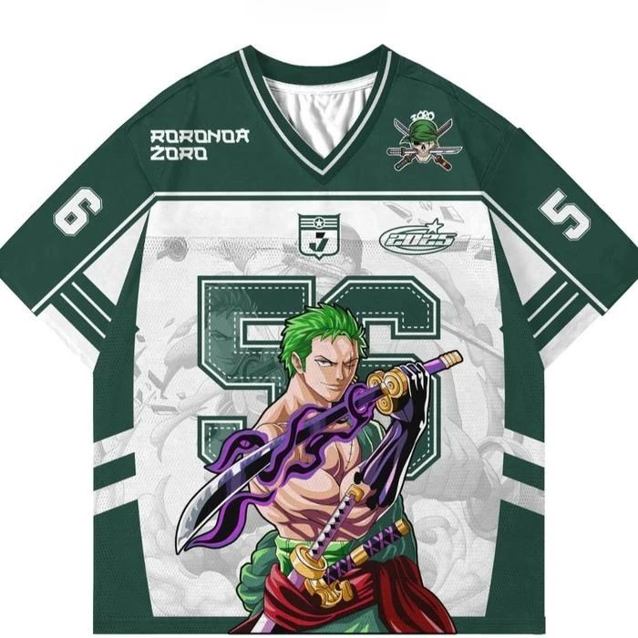 Jersey Straw Hat Pirates Anime – Street Fashion Of Japan recenzja i cena