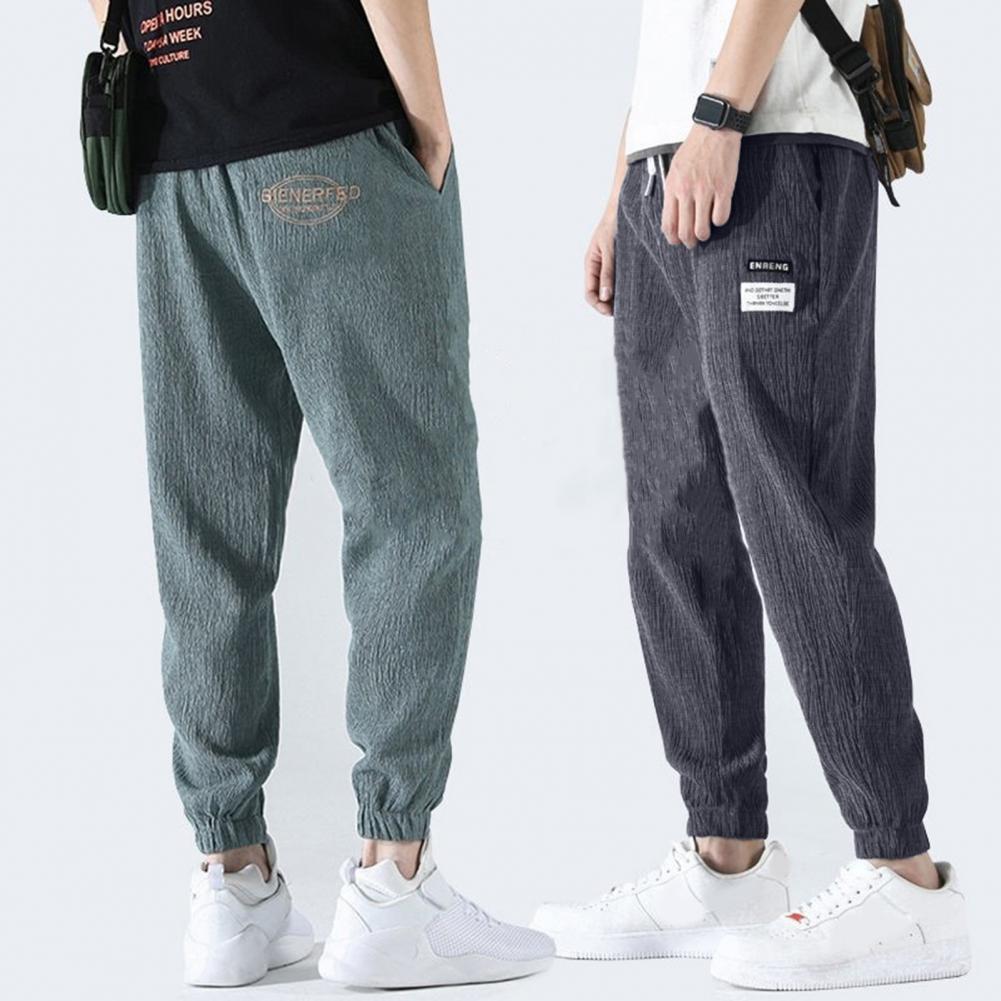 Ice Silk Sweatpants Men Summer – Running Pant Jogger recenzja i cena