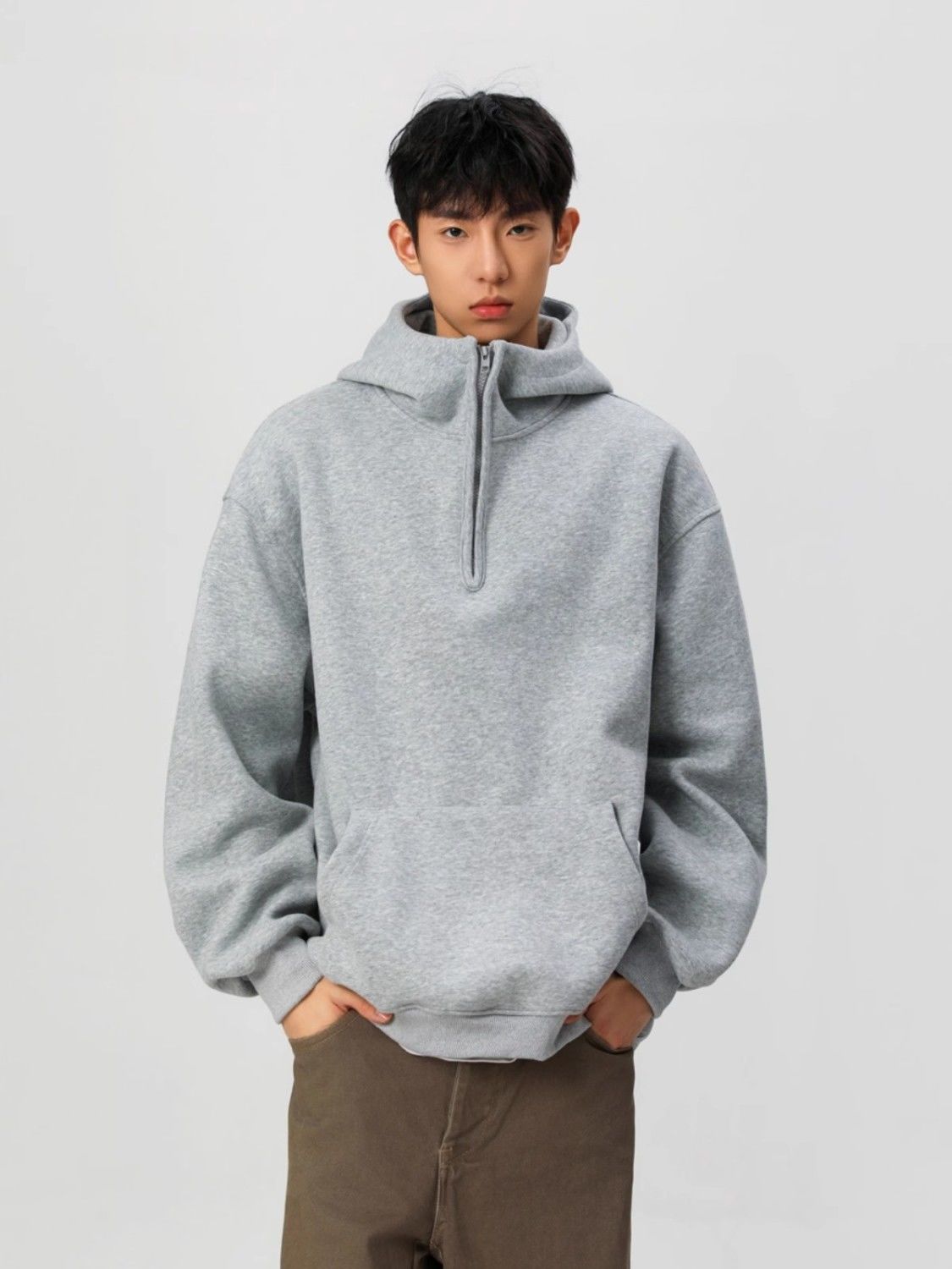 Mens With Hat Hoodies Man Zip  – Street Fashion History recenzja i cena