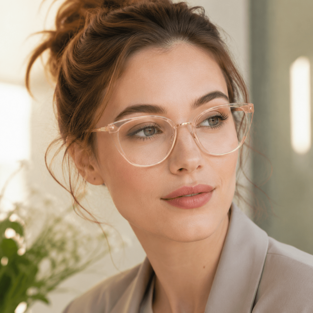 Pair Of Women's Retro Cat-Eye  – Street Fashion Photo recenzja i cena
