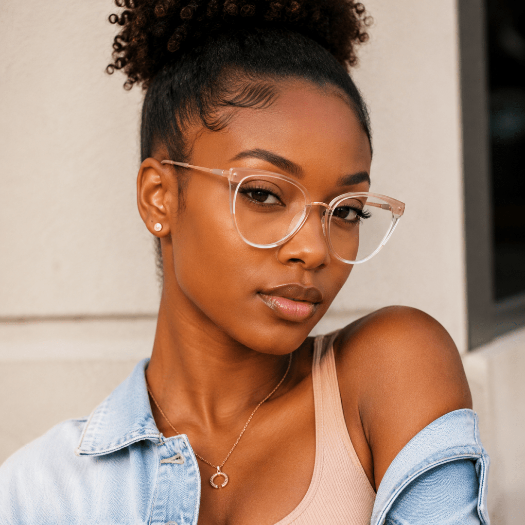 Pair Of Women's Retro Cat-Eye  – Street Fashion Photo recenzja i cena