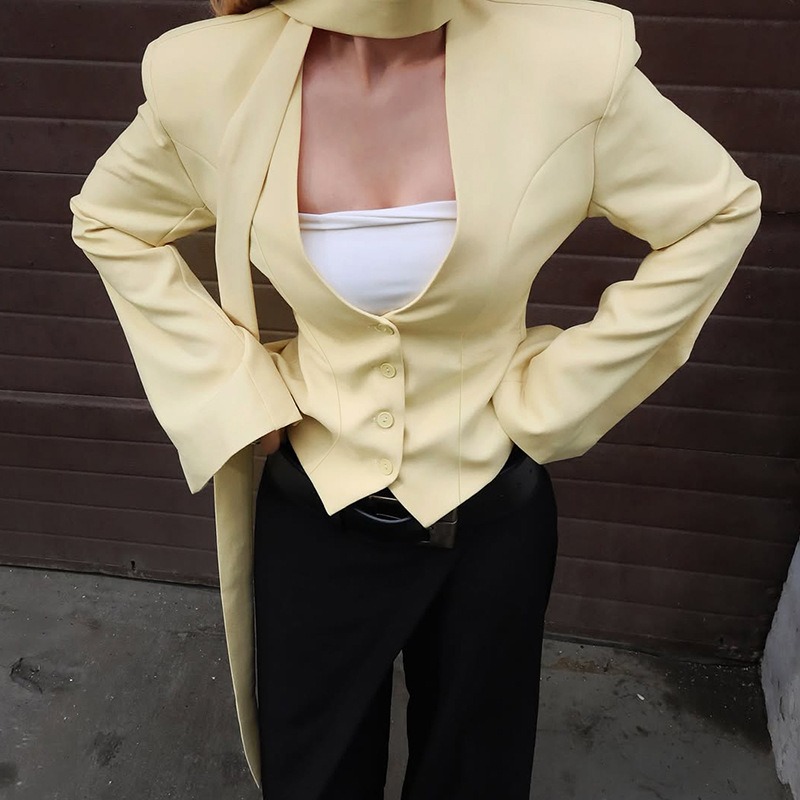 Tuularose Women Fashion Blazer – Street Fashion Jacket Men recenzja i cena