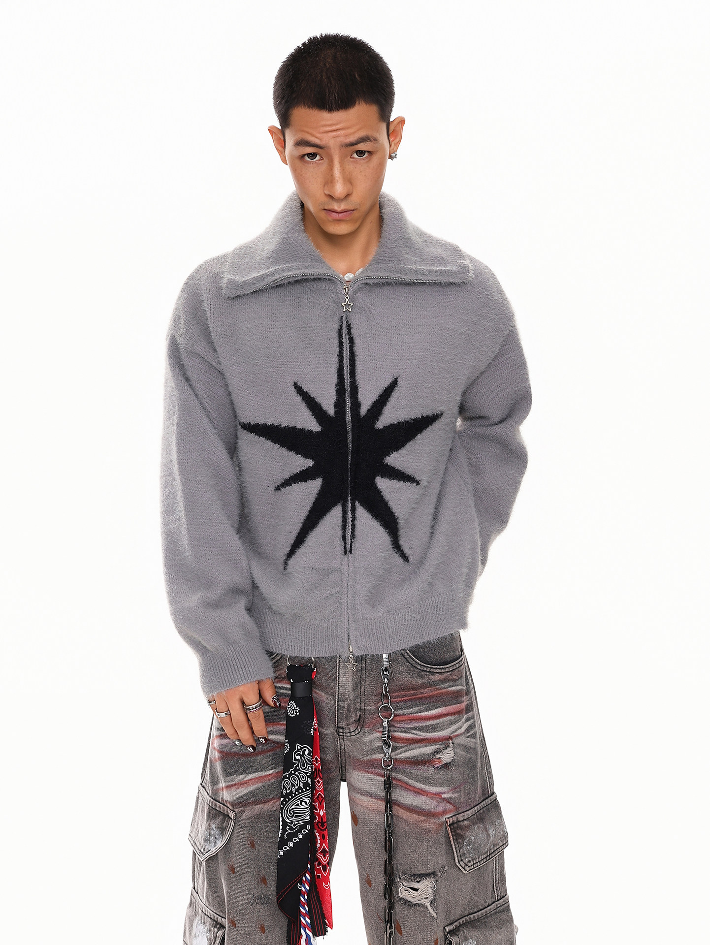 Fur Collar Pullovers Cotton Me – Street Fashion Brand Logo recenzja i cena