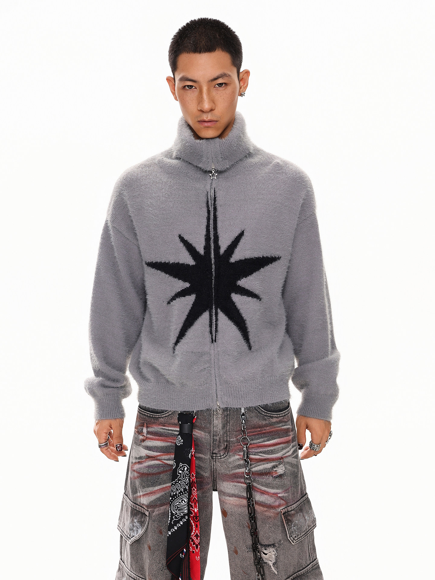Fur Collar Pullovers Cotton Me – Street Fashion Brand Logo recenzja i cena