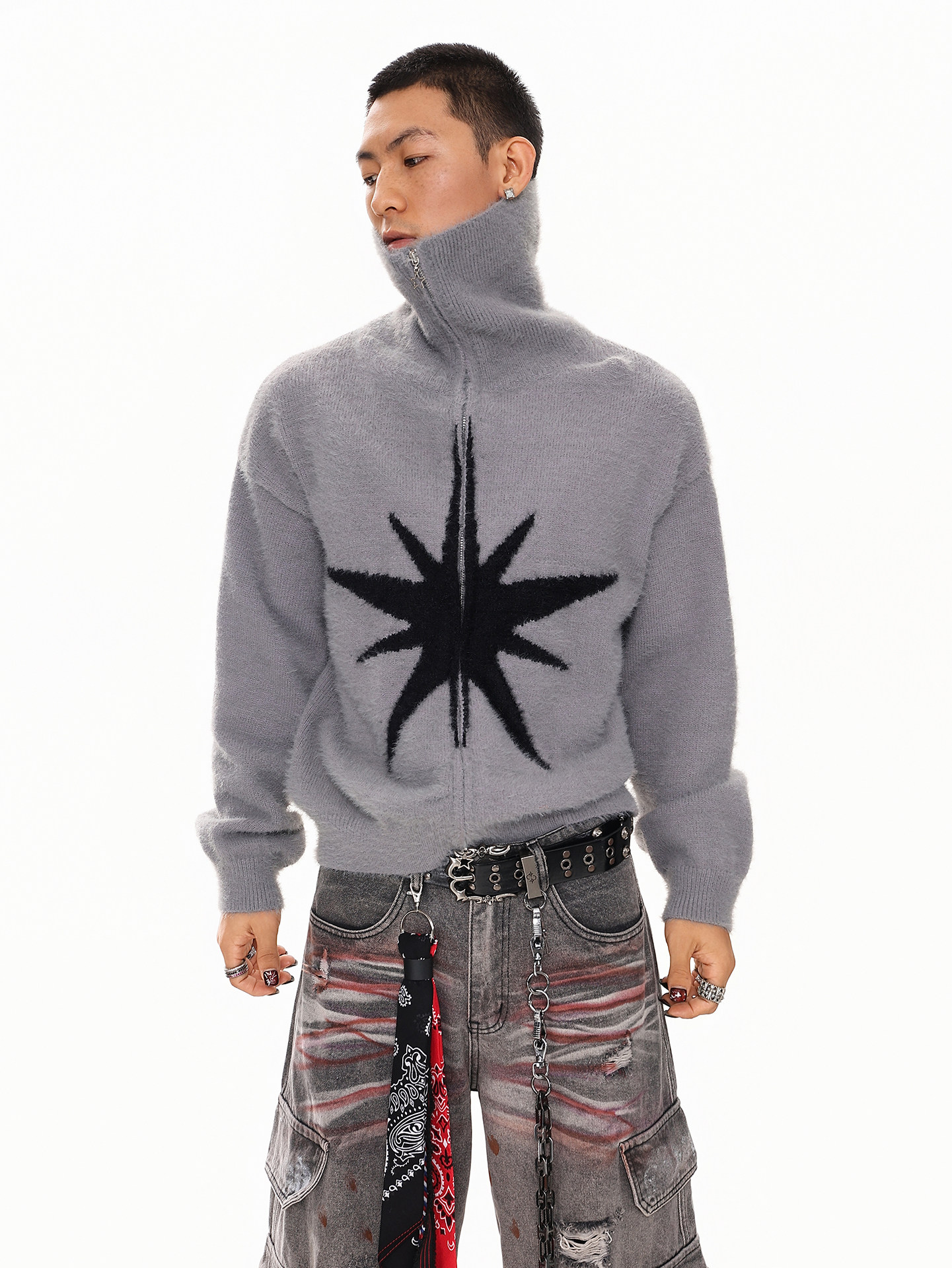 Fur Collar Pullovers Cotton Me – Street Fashion Brand Logo recenzja i cena