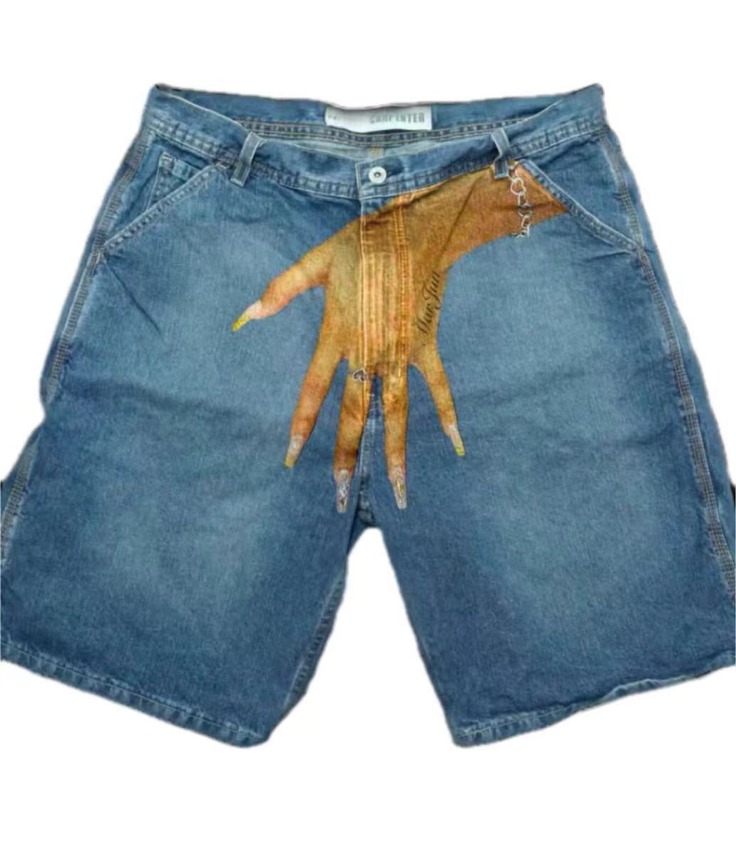 Y2K Baggy Denim Shorts vintage – Street Fashion Hip Hop recenzja i cena