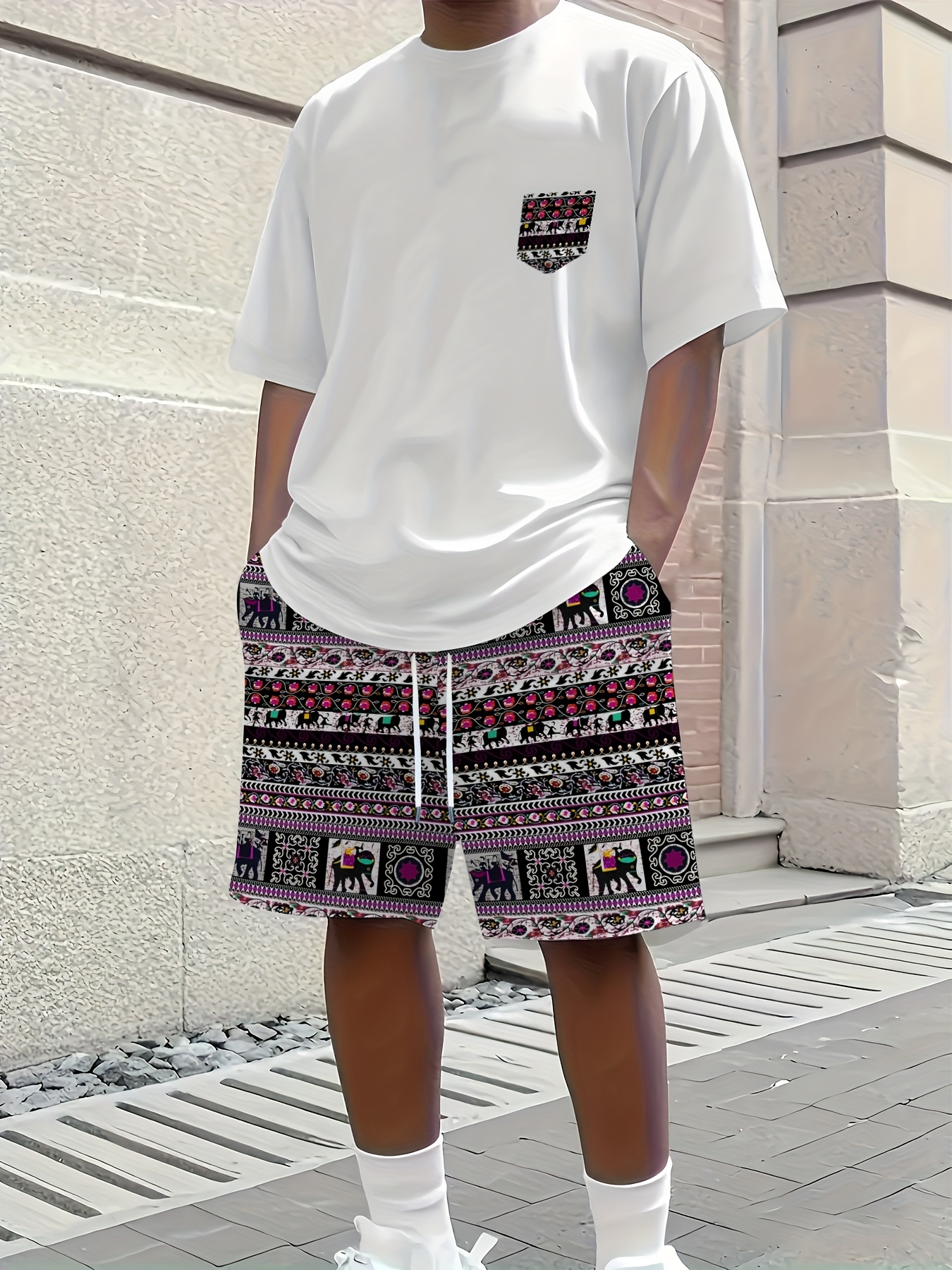2026 Summer New Men's Short-Sl – Street Fashion Summer 2026 recenzja i cena