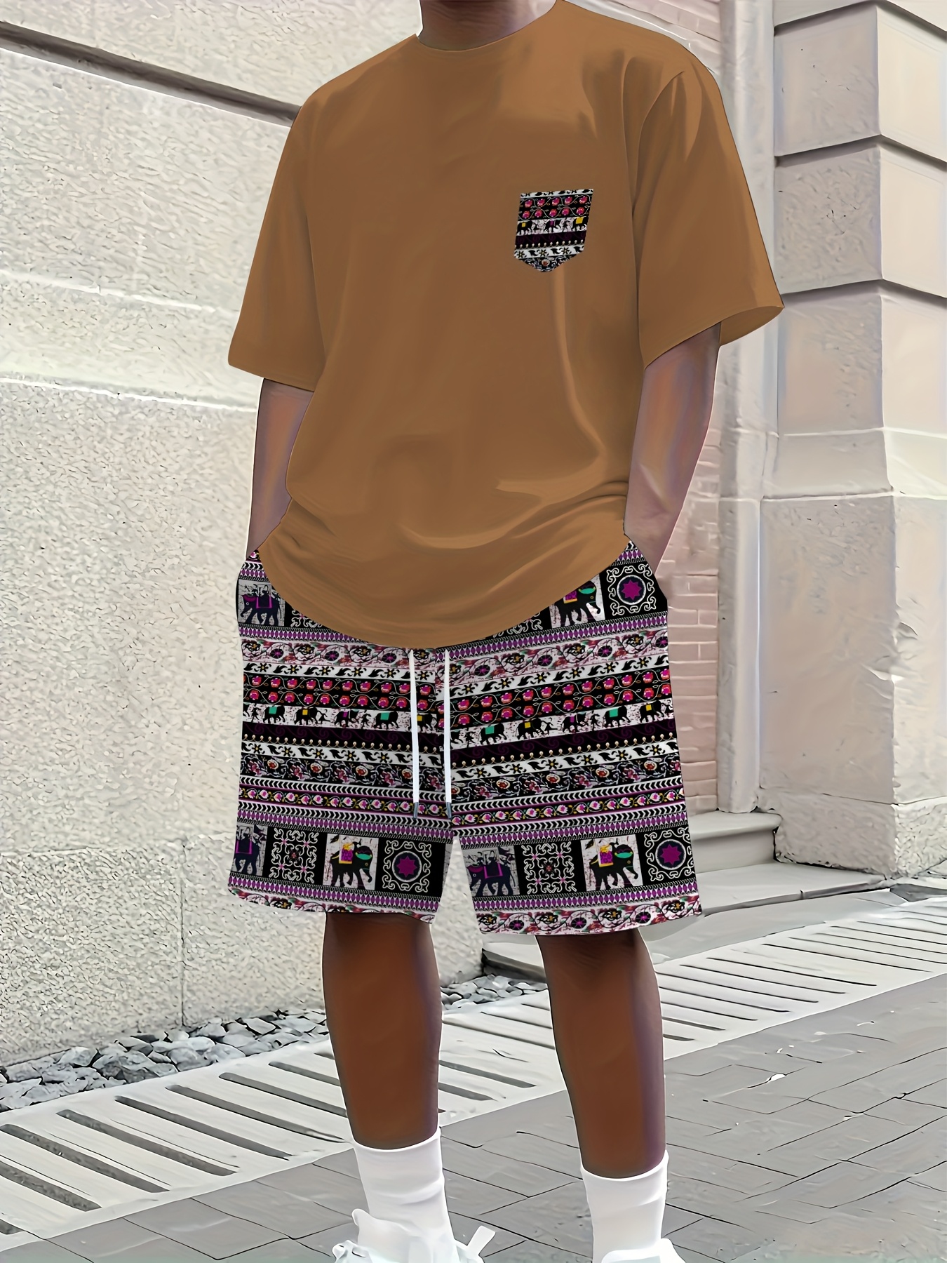 2026 Summer New Men's Short-Sl – Street Fashion Summer 2026 recenzja i cena