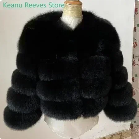 Women's Fashion faux fur coat  – Street Fashion Jacket Men recenzja i cena