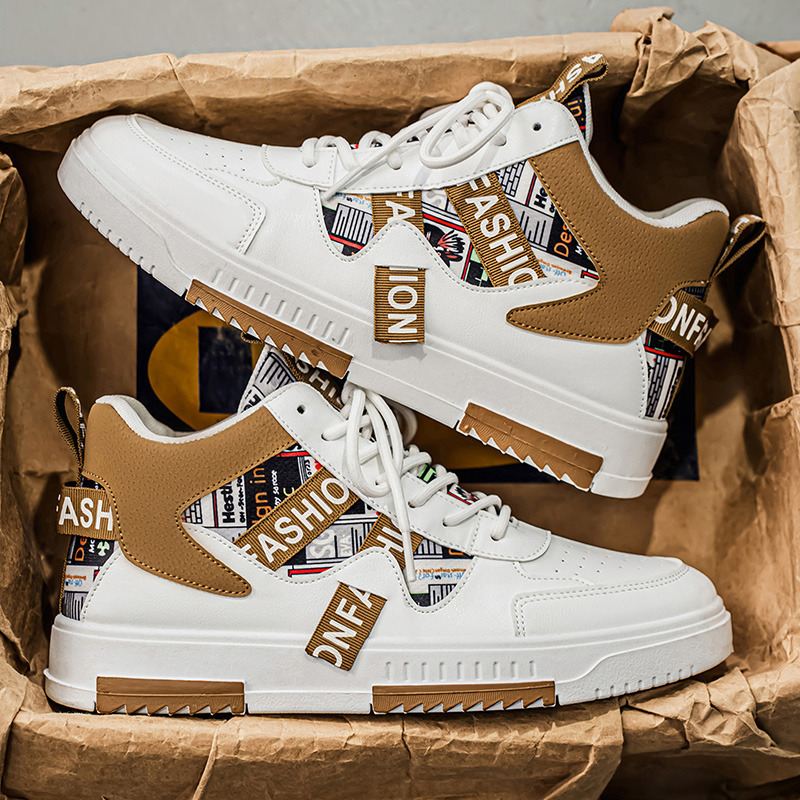 2025 New Men's High-Top Casual – Street Fashion Trend 2025 recenzja i cena