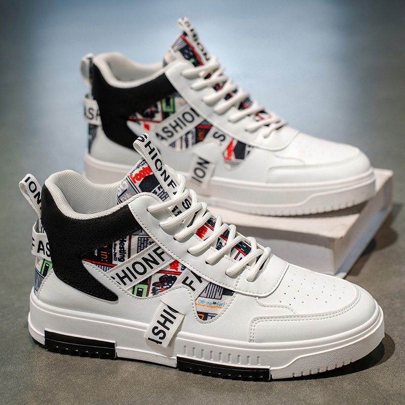 2025 New Men's High-Top Casual – Street Fashion Trend 2025 recenzja i cena