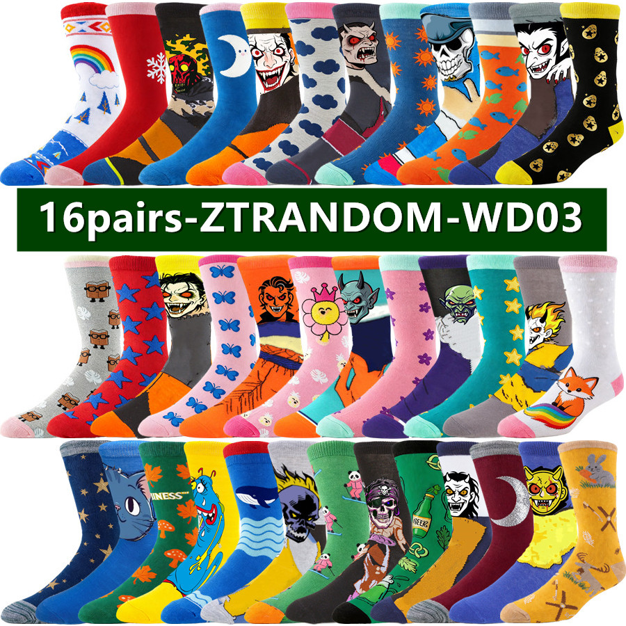 16pairs Men Women Anime Cartoo – Street Fashion Anime recenzja i cena