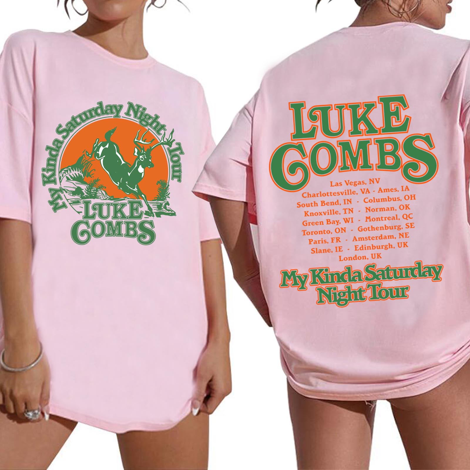 Luke-Combs Tour 2026 Shirt Wom – Oversized Crewneck Fleece recenzja i cena