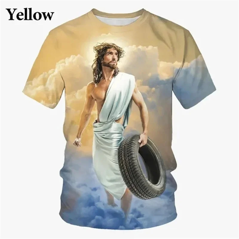 Jesus Funny Prank T-shirt For  – Street Fashion Trend 2025 recenzja i cena