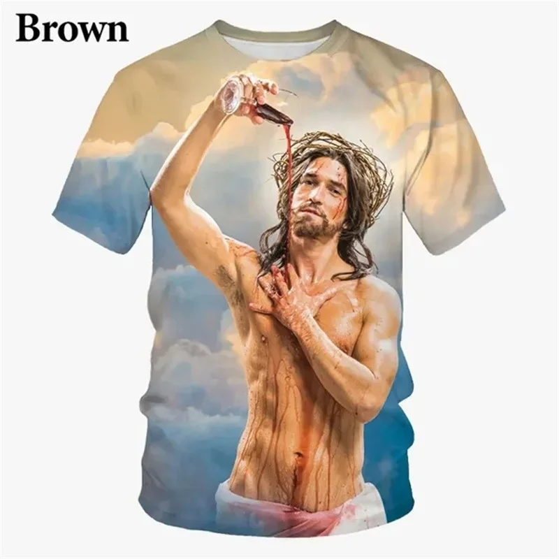 Jesus Funny Prank T-shirt For  – Street Fashion Trend 2025 recenzja i cena