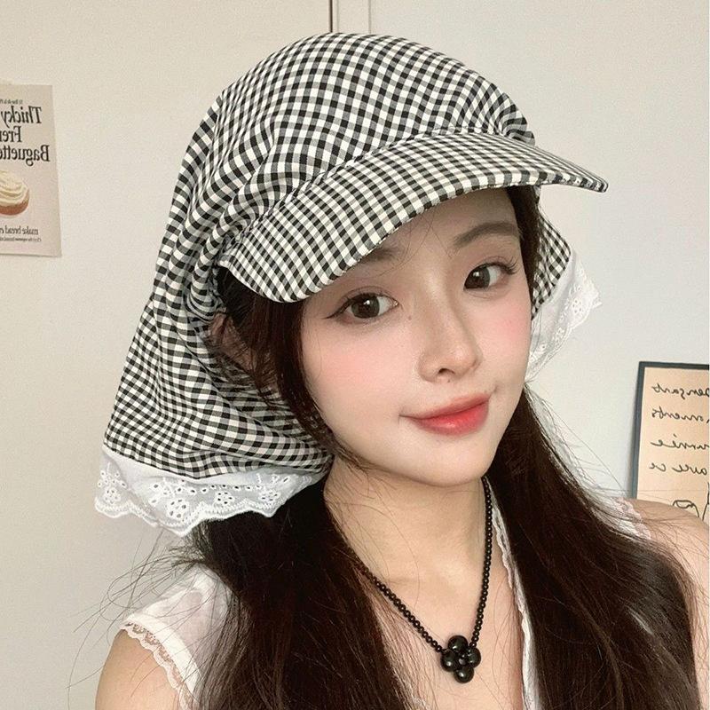 Womens Korean Headscarf Cap wi – Street Fashion Korea recenzja i cena