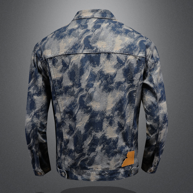 2025 Spring Vintage Denim Jack – Street Fashion Jacket Men recenzja i cena