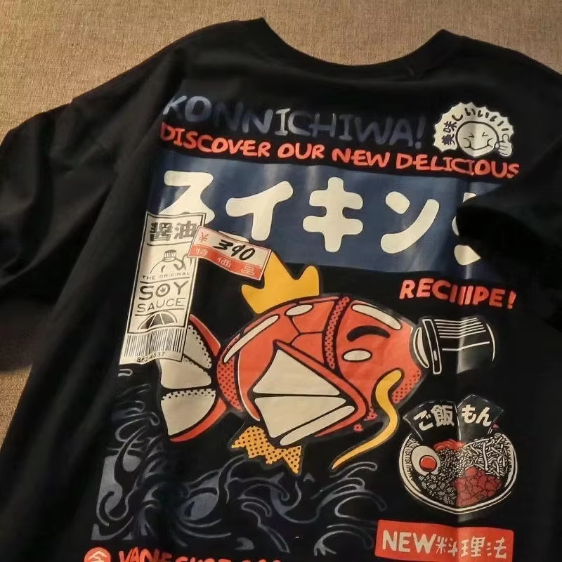 New Japanese Street T-shirt, M – Street Fashion Anime recenzja i cena