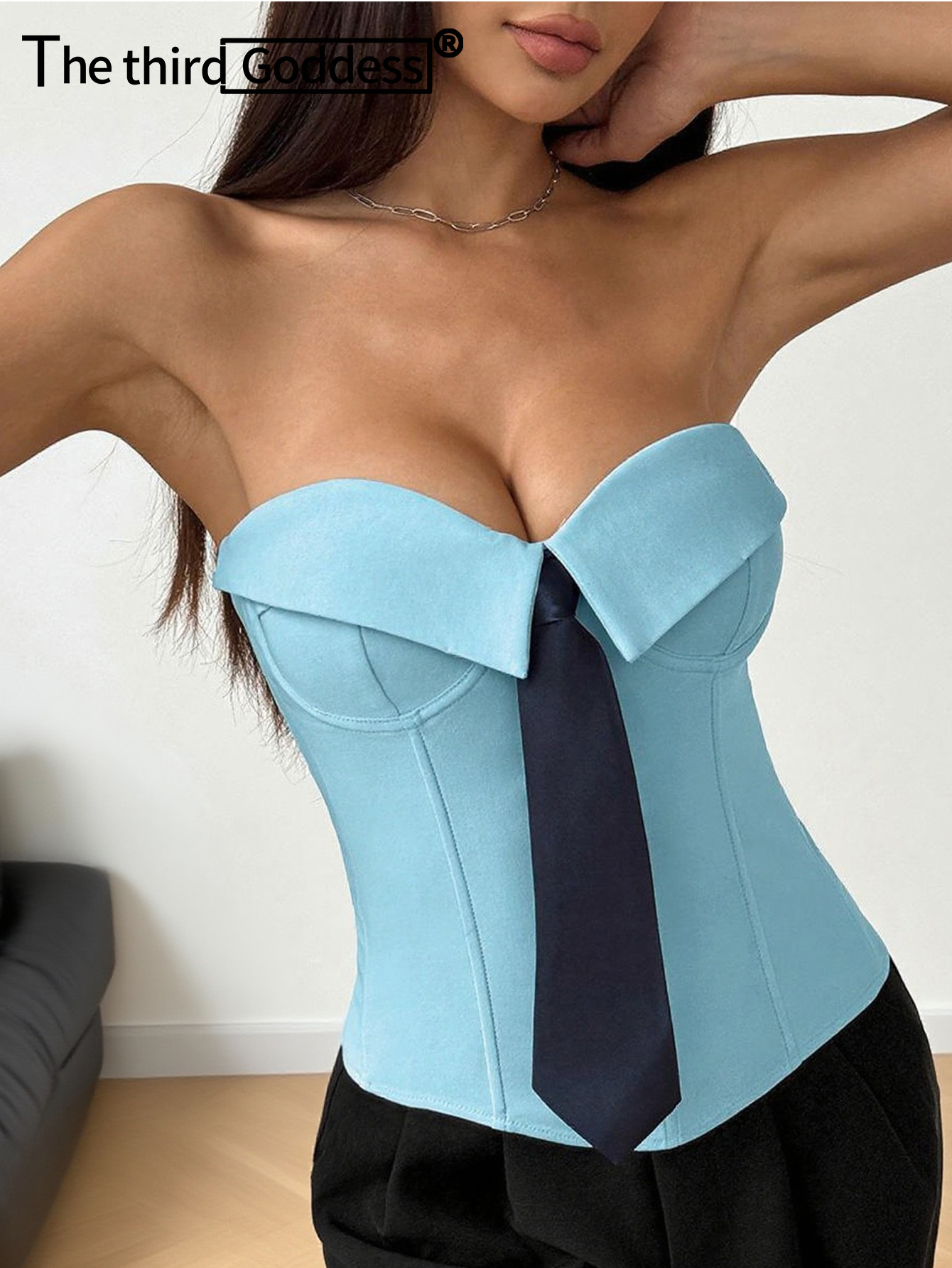 Sexy backless white corset tan – Street Fashion Youtube recenzja i cena