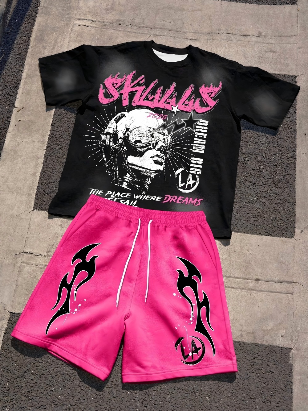 2026 Summer New Men's Short-Sl – Street Fashion Summer 2026 recenzja i cena