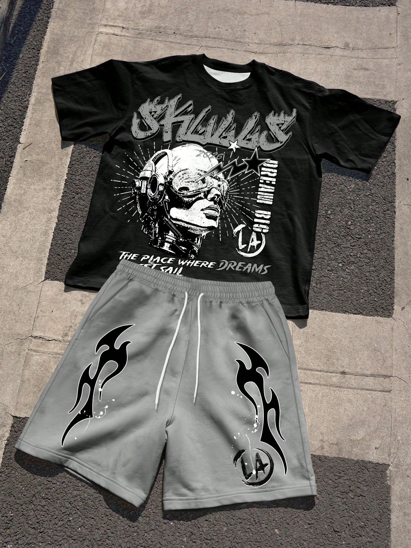 2026 Summer New Men's Short-Sl – Street Fashion Summer 2026 recenzja i cena