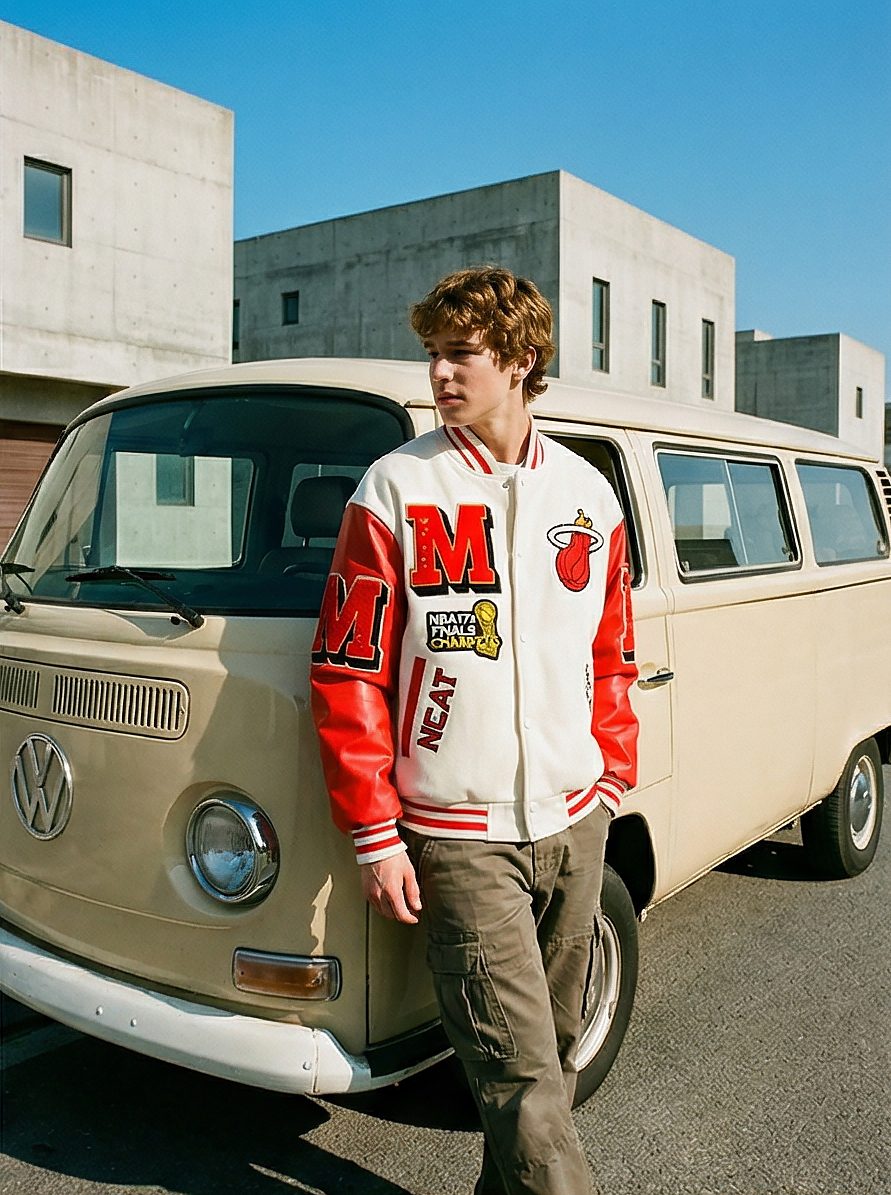American Retro Baseball Jacket – Street Fashion Brand recenzja i cena