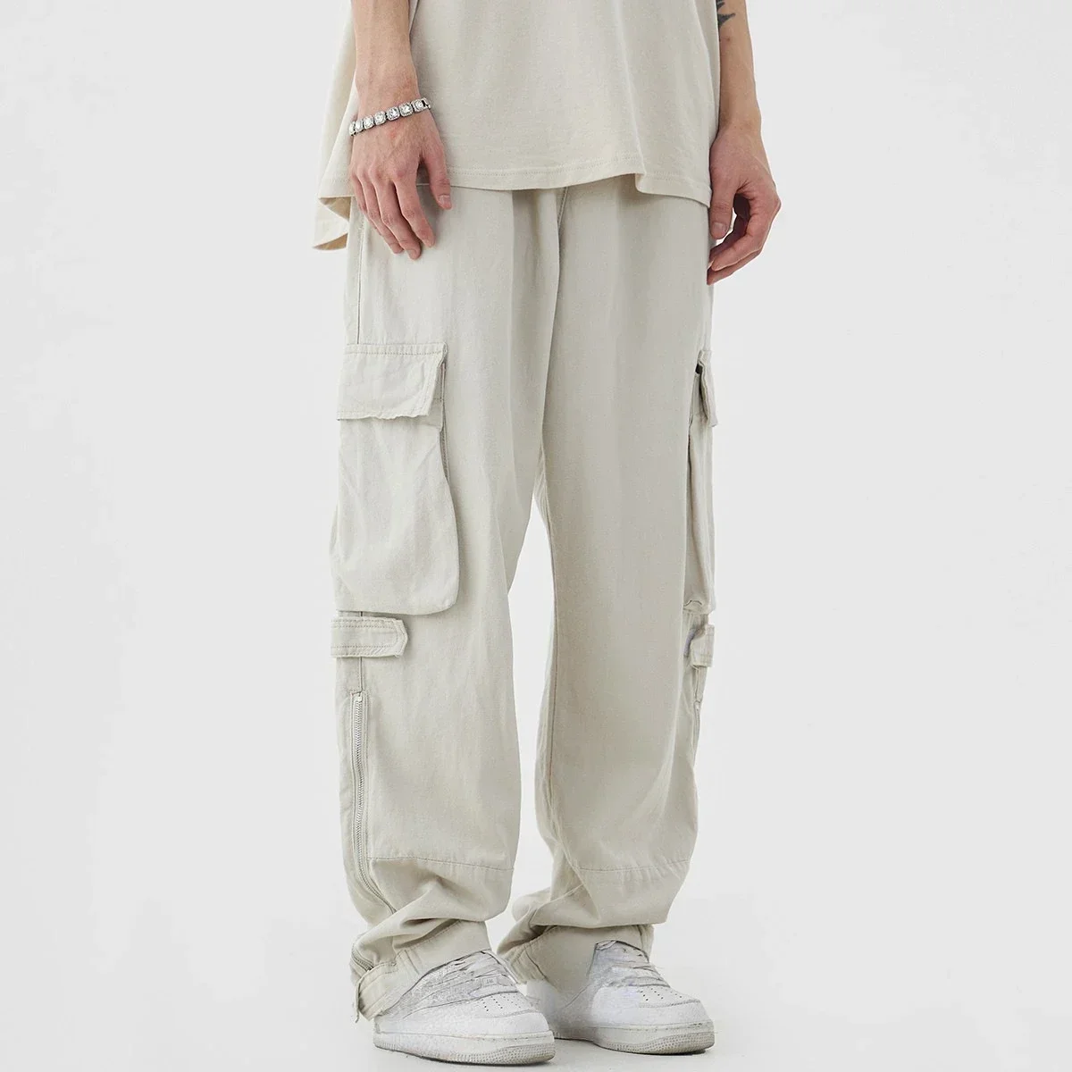 American Retro Multi-pocket Fa – Street Fashion Brand recenzja i cena