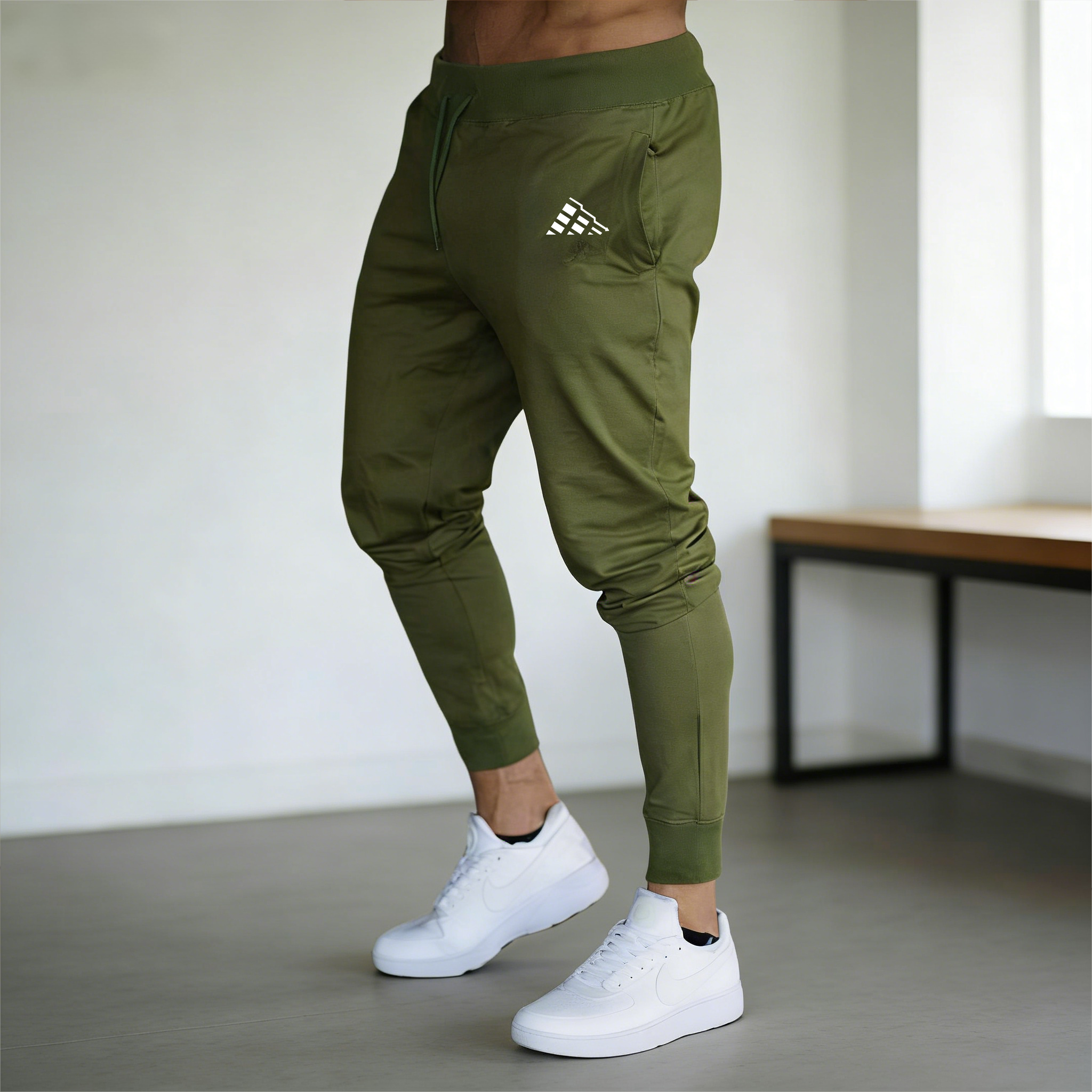 New Men's Blue Trend print Cas – Running Pant Jogger recenzja i cena