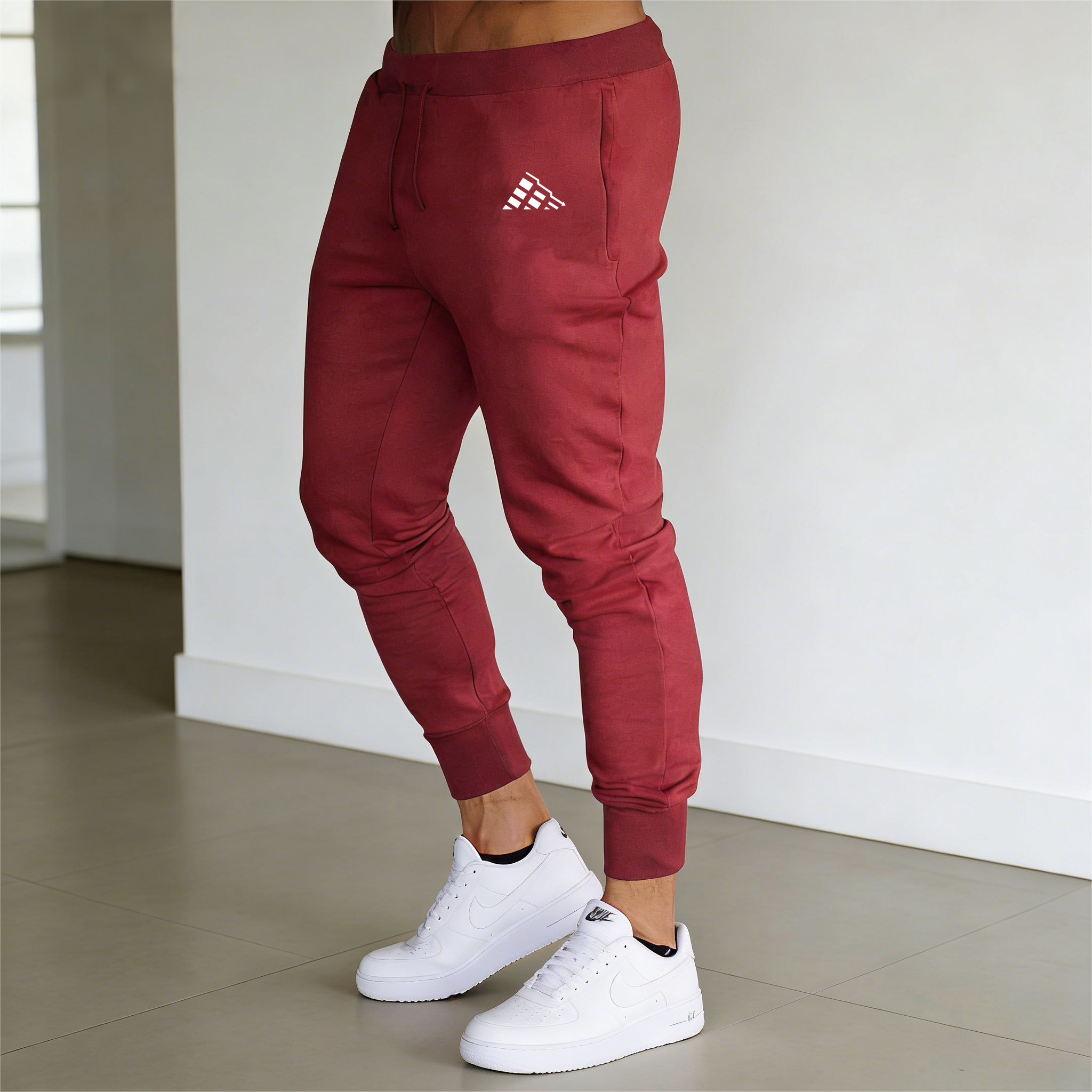 New Men's Blue Trend print Cas – Running Pant Jogger recenzja i cena
