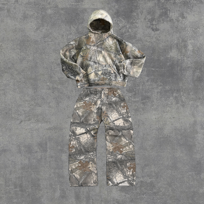 2 Pcs Outerwear Co-ords Y2K Re – Camo Pattern Set recenzja i cena