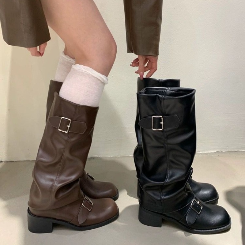 2025Woman Boots Knee High Plat – Street Fashion Trend 2025 recenzja i cena
