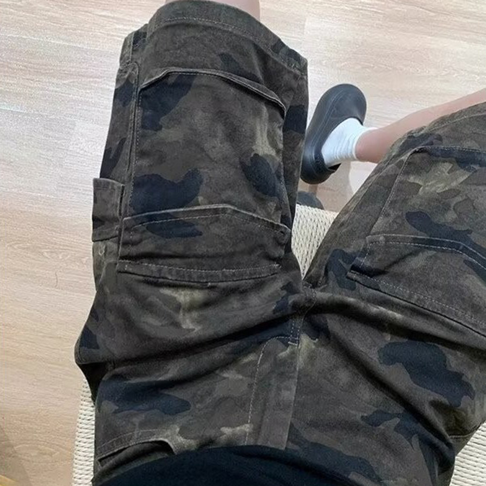 2025 Summer New Men's Camoufla – Street Fashion Hip Hop recenzja i cena