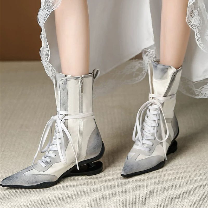 Pointed Toe Cross-tied Designe – Street Fashion Brand recenzja i cena
