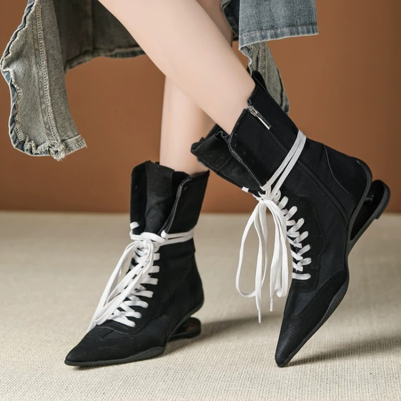 Pointed Toe Cross-tied Designe – Street Fashion Brand recenzja i cena