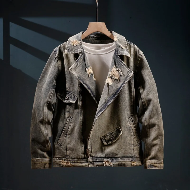 2025 New Large Jacket Men's Fa – Street Fashion Jacket Men recenzja i cena