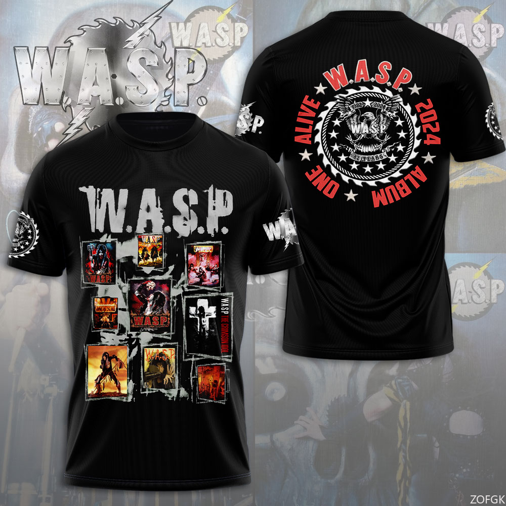 W.A.S.P Rock 3D Printing T-shi – Street Fashion Hip Hop recenzja i cena