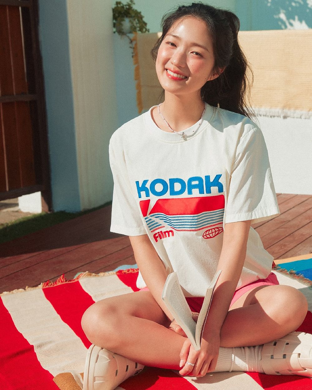 Kodak Brand Pure Cotton T-shir – Street Fashion Brand Logo recenzja i cena