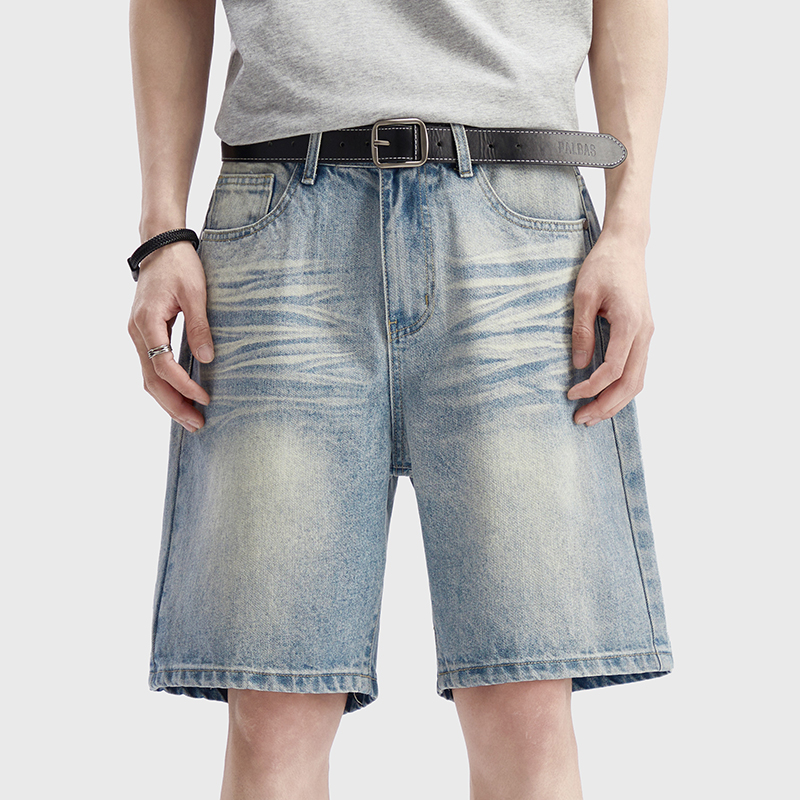Vintage Washed Denim Shorts Me – Street Fashion Korea recenzja i cena