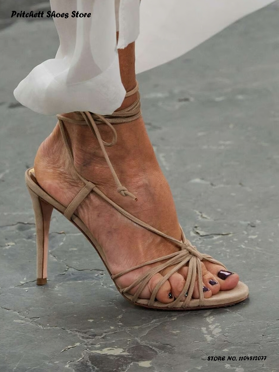 Women's Knotted Leather Strapp – Street Fashion Runway recenzja i cena