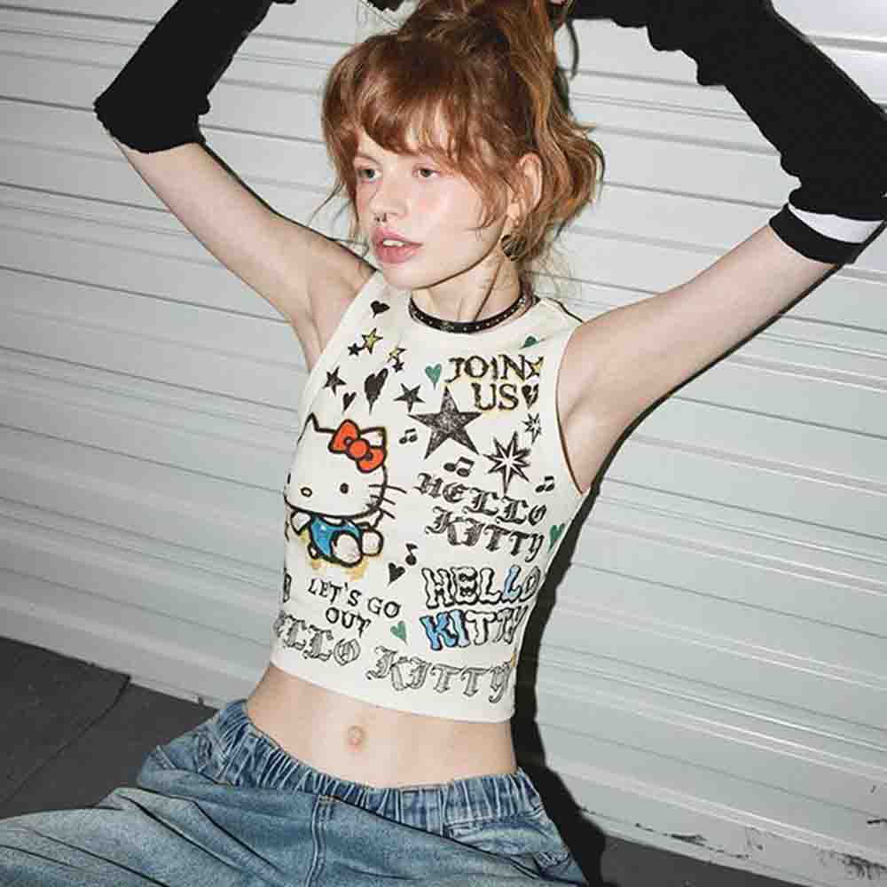 Sanrio Hello Kitties Women's C – Street Fashion Anime recenzja i cena