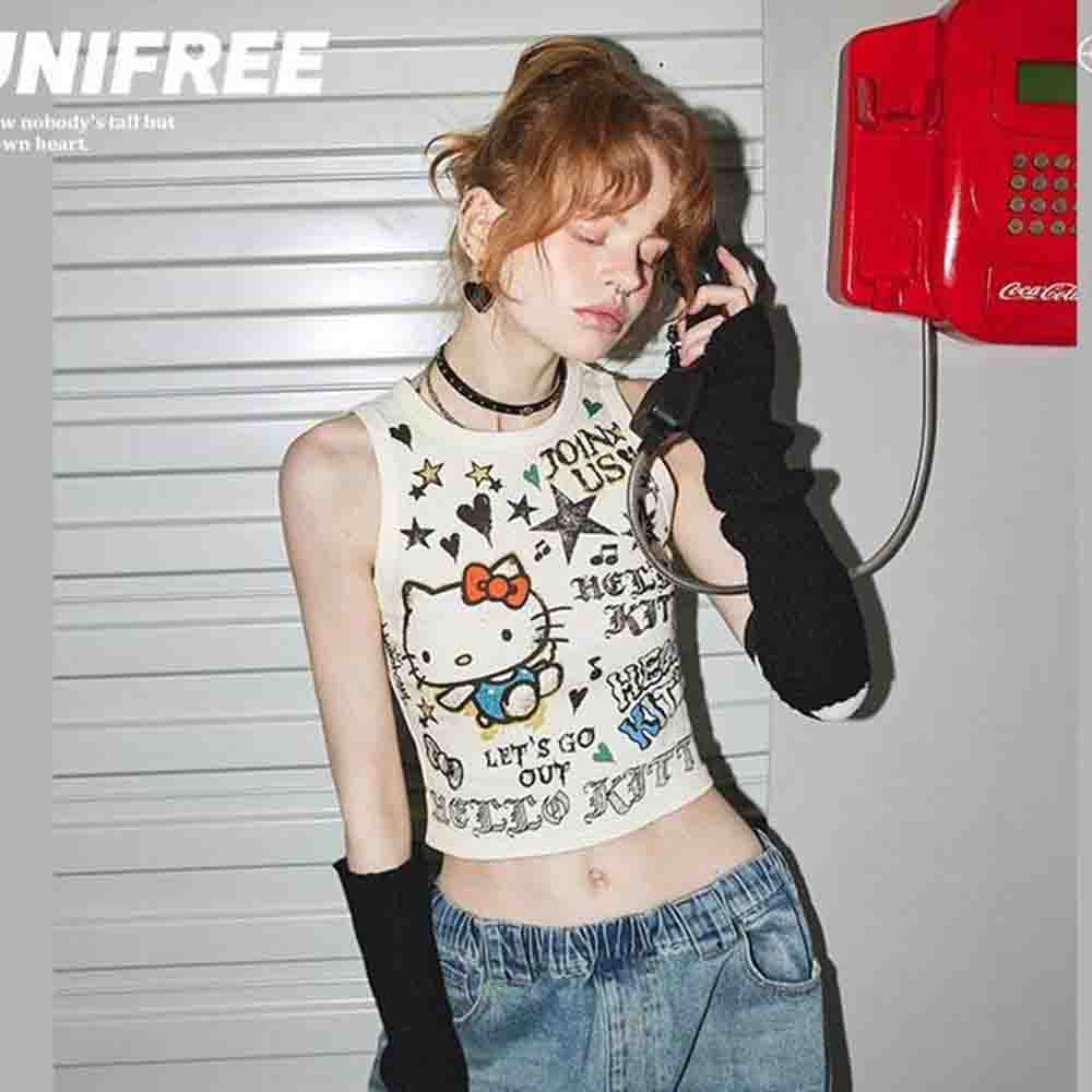 Sanrio Hello Kitties Women's C – Street Fashion Anime recenzja i cena