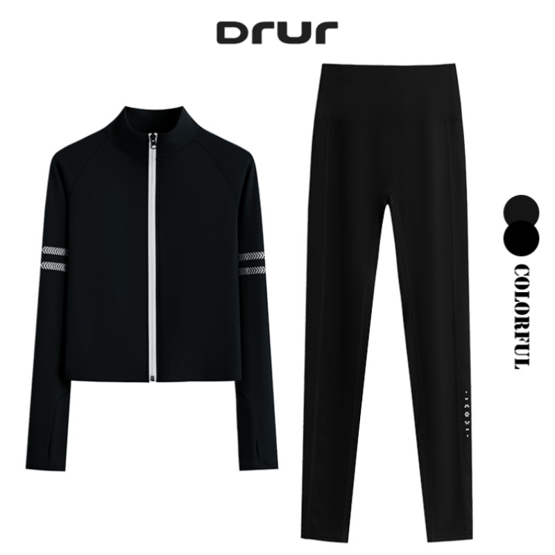 DRUR Two Piece Workout Set Wom – Running Pant Jogger recenzja i cena