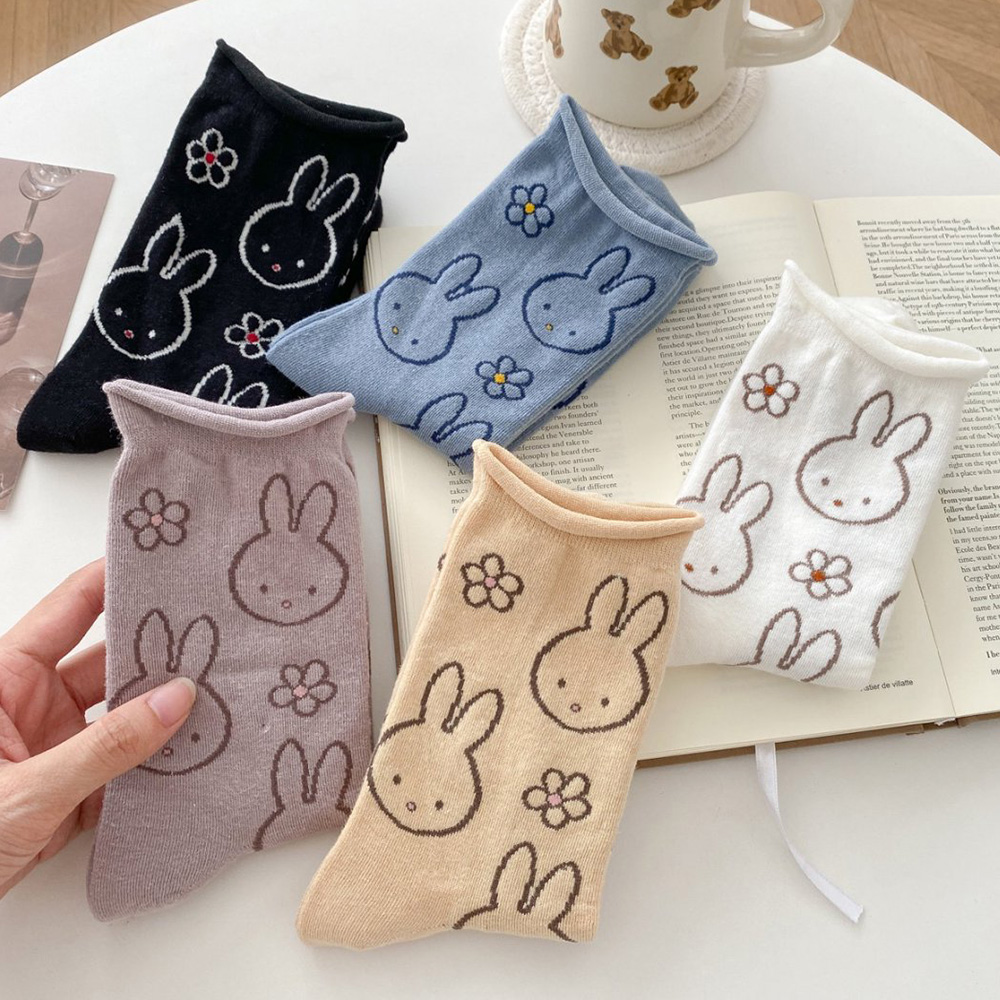 5 Pair Cute Funny Cartoon Rabb – Street Fashion Youtube recenzja i cena