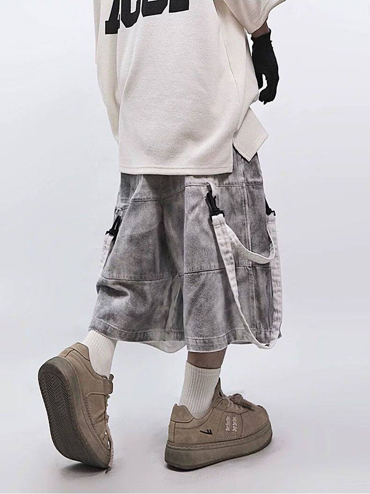 Retro Hip-hop Men's Ripped Jea – Street Fashion Hip Hop recenzja i cena