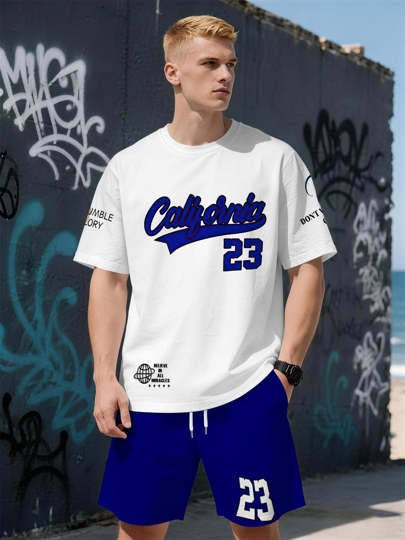 2026 Summer New Men's Short-Sl – Street Fashion Summer 2026 recenzja i cena