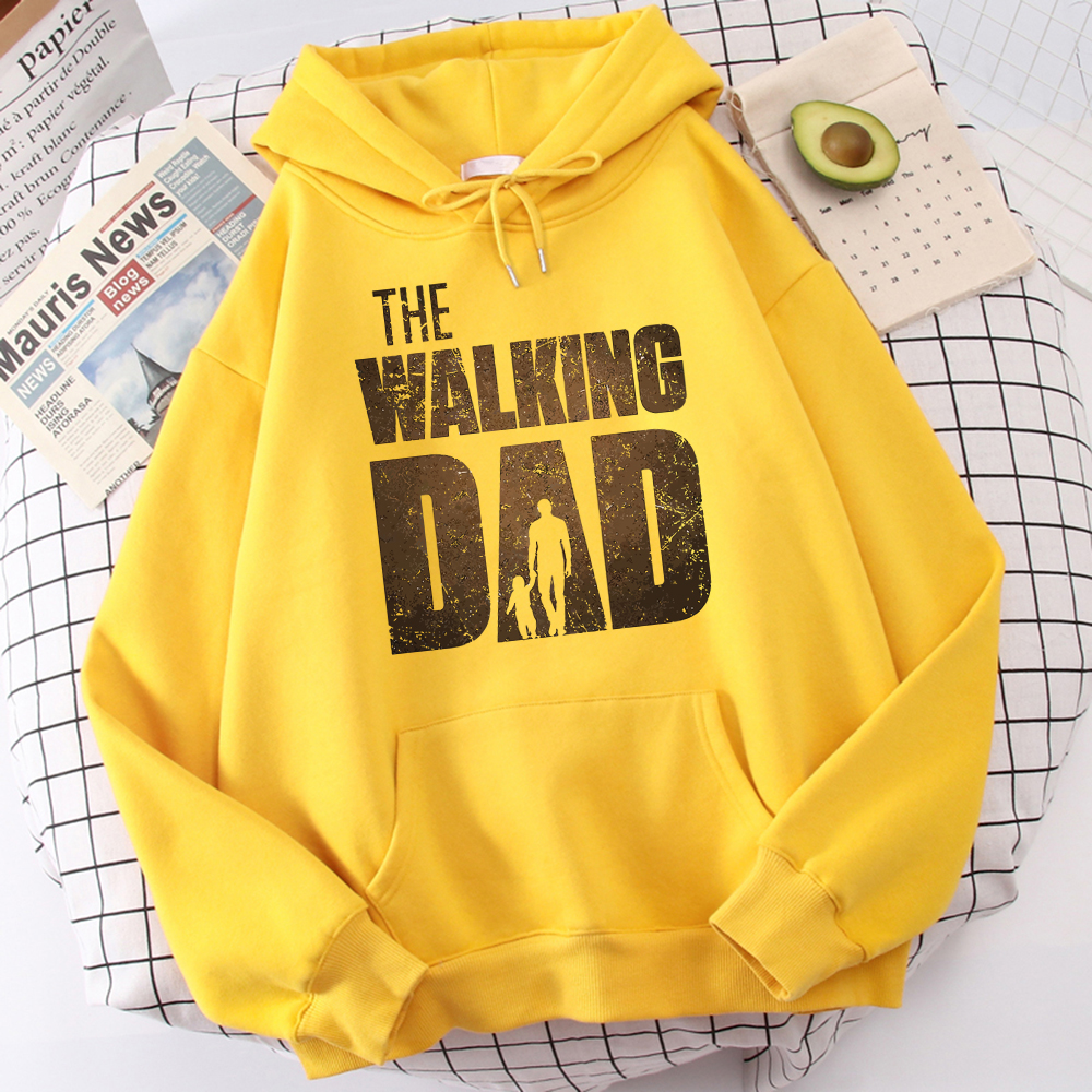 The Walking Dad Printing Men H – Oversized Crewneck Fleece recenzja i cena
