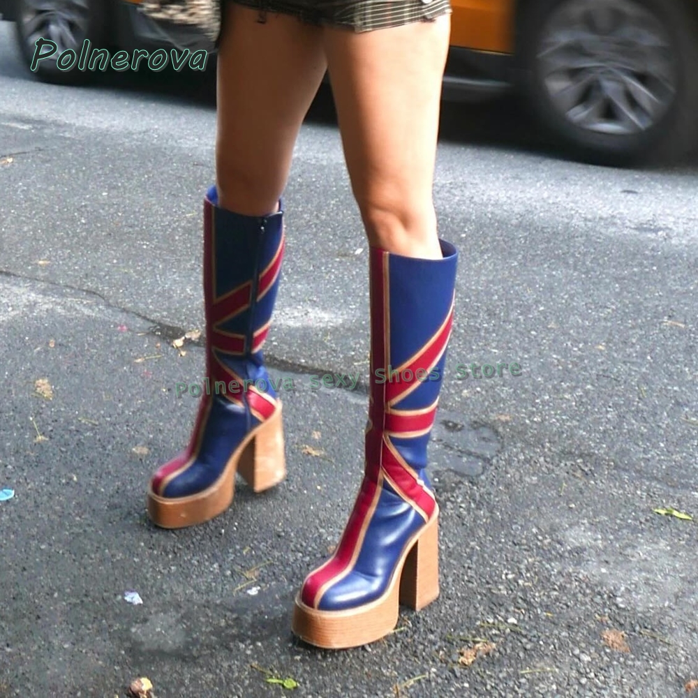 Union Jack Platform Fashion Bo – Street Fashion Trend 2025 recenzja i cena